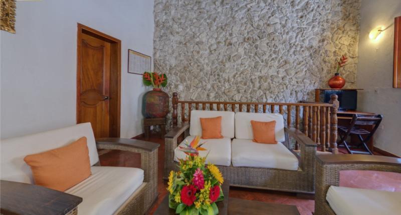 Hotel Casa Del Curato Cartagena Exterior foto